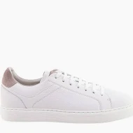 Giày sneaker da lộn Loro Piana nam trắng